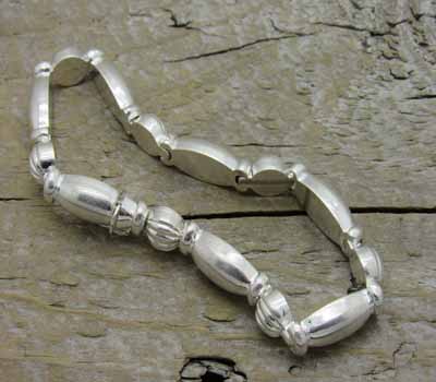 Sterling Silver Hinge Bracelet